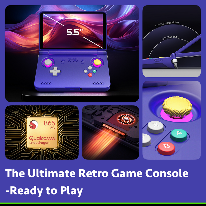 🎮 Retro Handheld Console – 25K+ Games + 8K TV Ready!