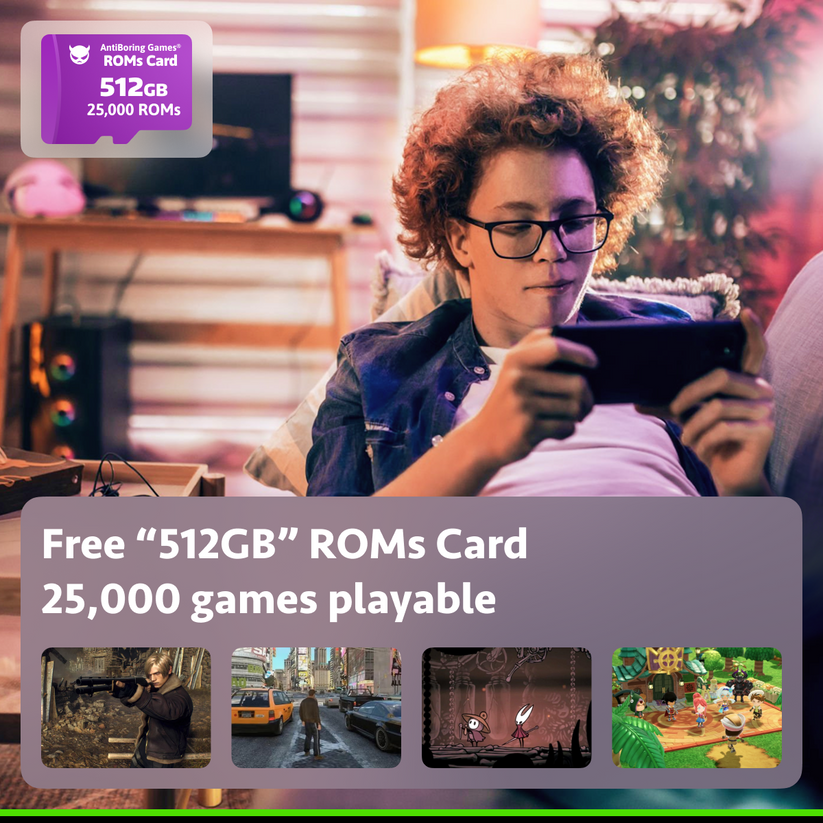 🎮 Retro Handheld Console – 25K+ Games + 8K TV Ready!