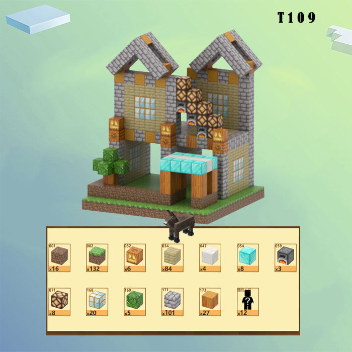 Magnetic Blocks | Open-Ended STEM Playset for Kids 3+